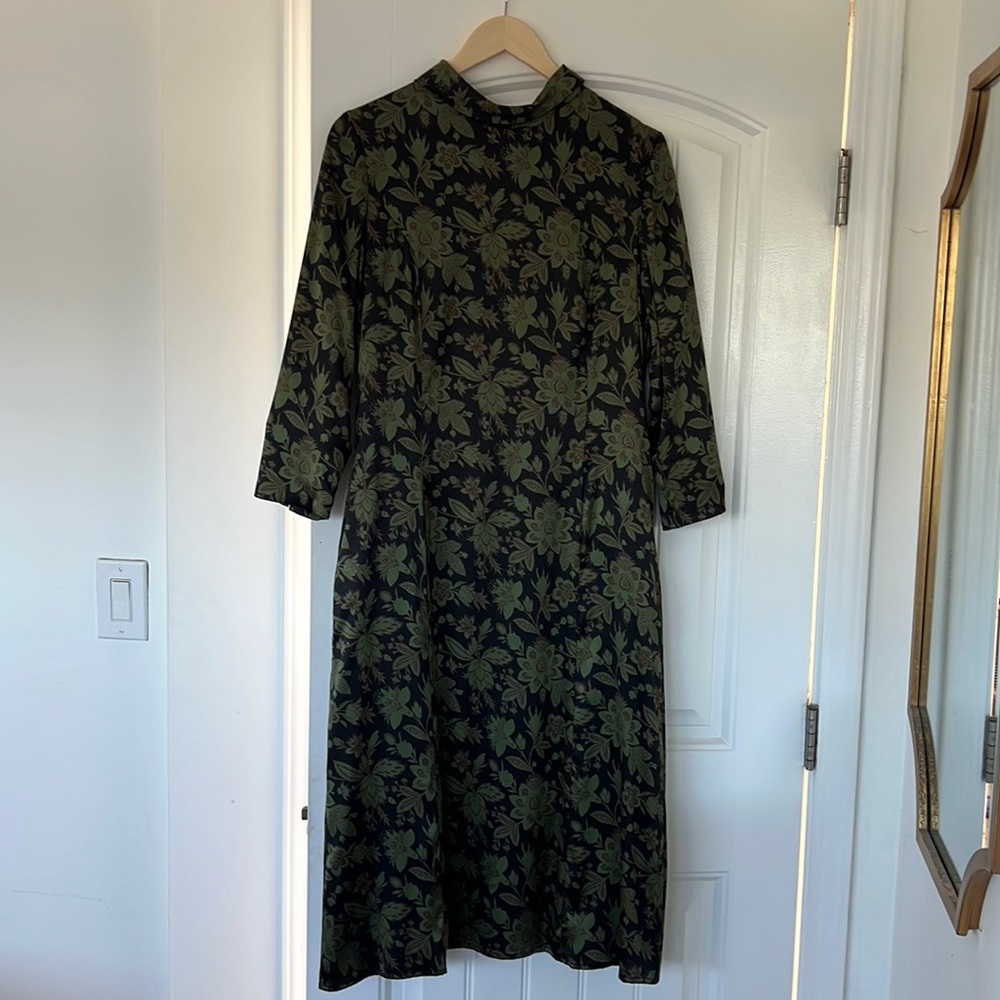 Beautiful French silk dress from the atlier Scapa.